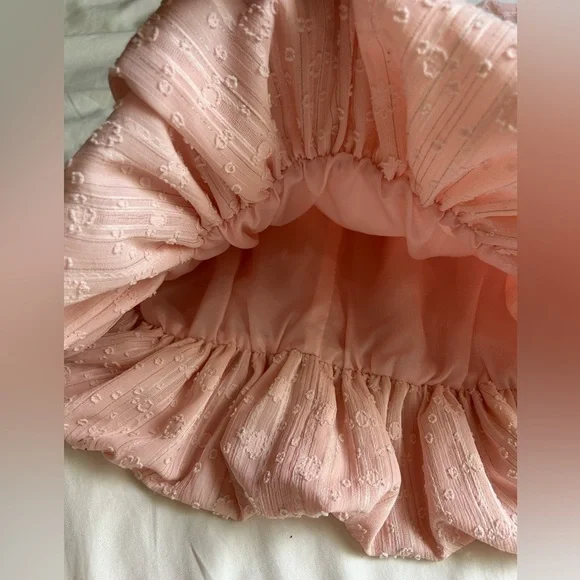 Pink Kids Dress Bonnie Jean size 4 - Picture 3 of 5